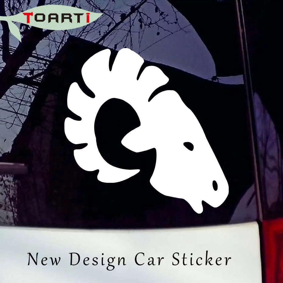 

Sheep's Head Skull Decals Goat's Head Car Sticker Car Removable Vinyl Adhesive Window Computer Stickers For Auto Decoration