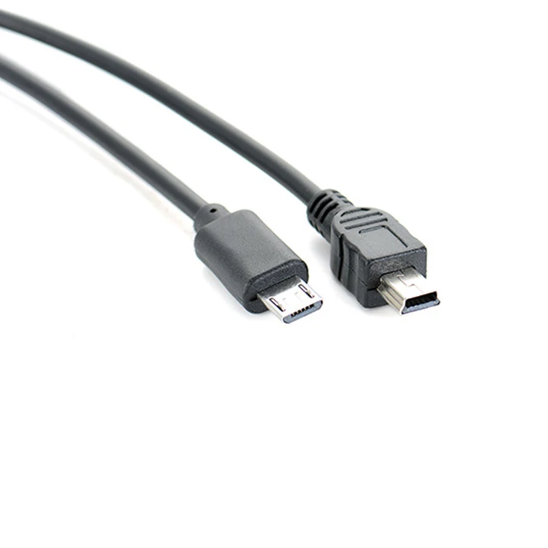Micro USB 2 0 Male to Mini 5pin data зарядный кабель Адаптер конвертера OTG Кабели 30 см micro usb mini