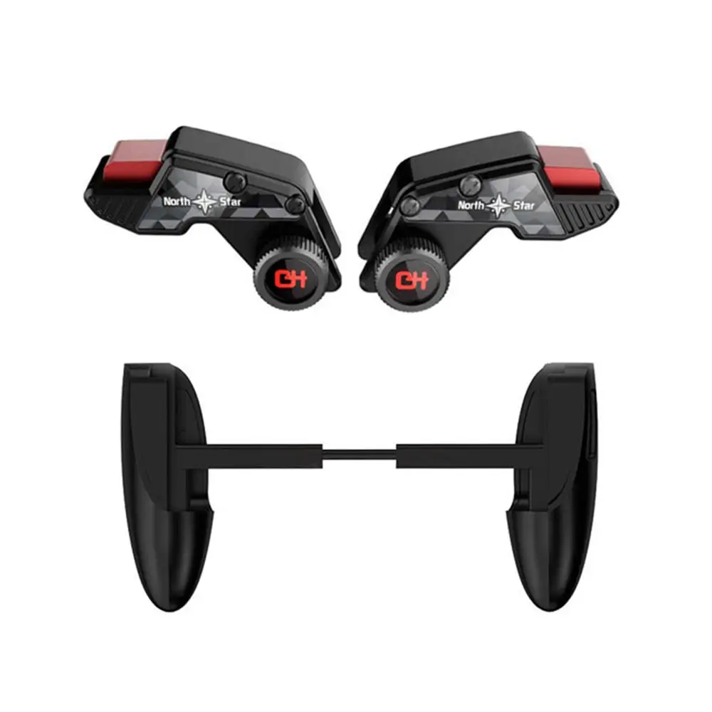 

New Arrival S8 Mobile Game Fire Button Aim Key Smart phone Mobile Game gamepad joystick l1r1 shooter controller handle for pubg