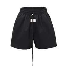 HEYGUYS модная уличная Мужская Высококачественная короткая мужская повседневная классная черная уличная одежда в стиле хип-хоп дизайн