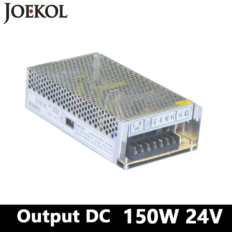 

switching power supply 150W 24v 6A,Single Output ac dc converter for Led Strip,AC110V/220V Transformer to DC 24V
