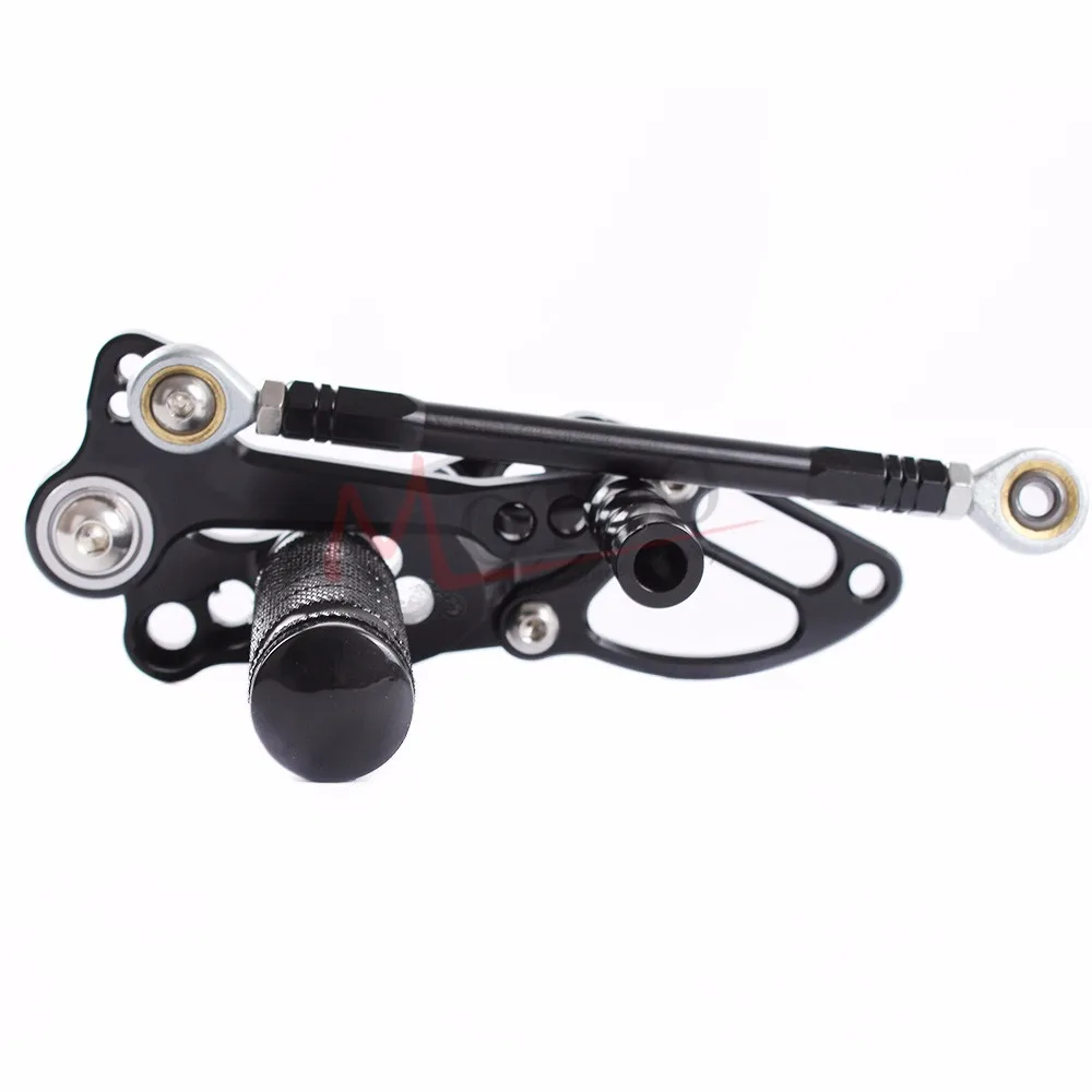 Motocicleta de Alumínio Pegs para a Ducati Motoo-conjuntos Completos Rearsets Ajustáveis Traseiro pé Streetfighter 2011-2020 Cnc 12 rear set foot pegs