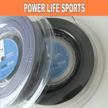 Free Shipping- Tennis Racket String Alu Power Rough 125 Polyester Tennis Racquet Hard Feeling 200M / Reel