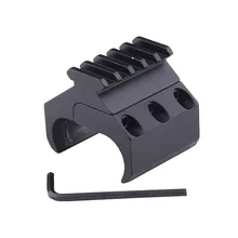 Outdoor 20mm Tactical Hunting Rifle Gun Swivel Converter Picatinny Adapter Rail Bipod Flashlight Mount Laser Sight Base