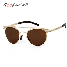Good Win Sunglasses Women Cat Eye Luxury Brand Designer Oval Lens Coating Mirror UV400 Fashion Men Female Sun Glasses Shades Good Win Sunglasses Women Cat Eye Luxury Brand Designer Oval Lens Coating Mirror UV400 Fashion Men Female Sun Glasses Shades
