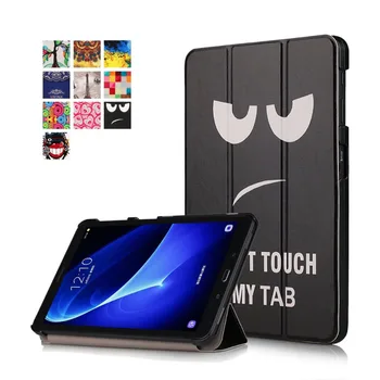 

For Samsung Galaxy Tab A 10.1 2016 T580 T585 T580N T585N Luxury Stand Folio Flip PU Leather Skin Magnetic Smart Sleep Cover Case