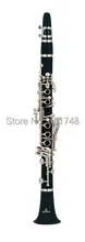 Professional Ebony Clarinet 17 Keys Italy pads With ABS case Woodwind Musical instruments Shipping time 8-13 days