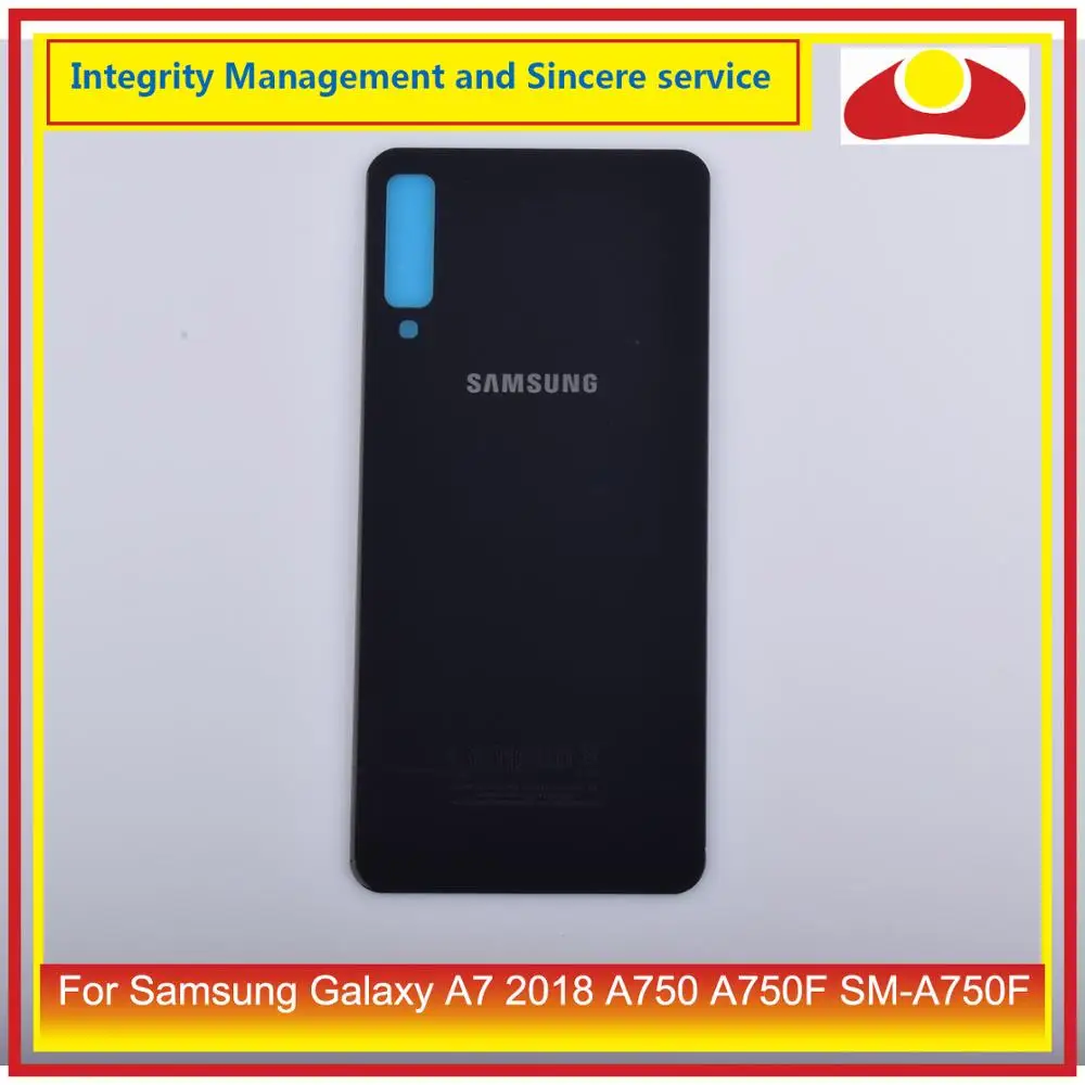 10 шт./лот, чехол для samsung Galaxy A7, A750, A750F, SM-A750F корпус, задняя крышка на батарейке, чехол A7, Корпус Шасси