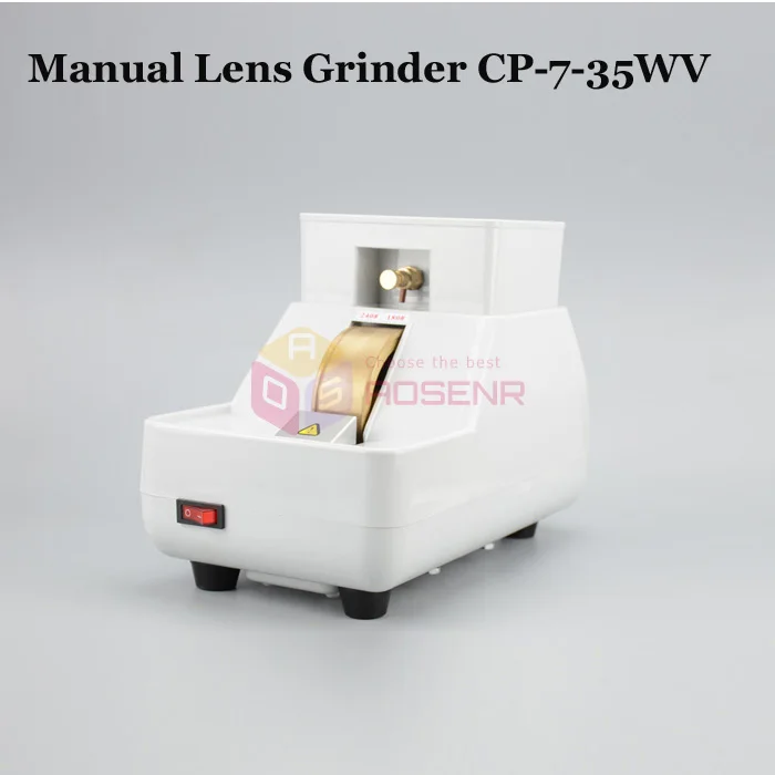 

CP-7-35WV Hand Lens Edger Diamond Grinder Wheel Glass Edging Machine Glasses Processing Manual Lens Grinder Optical Processing