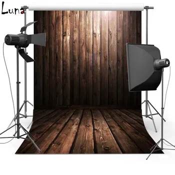

MEHOFOTO Wood Floor Vinyl Photography Background For Children Wood Wall New Fabric Flannel Backdrop For Wedding photo studio 593