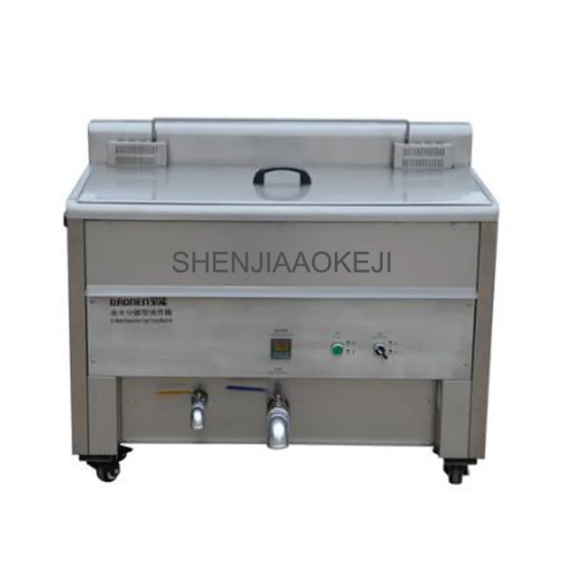 BN-1000A электрическая фритюрница для разделения масла и воды, машина для обжарки, электрическая сковорода 220 В 1 шт