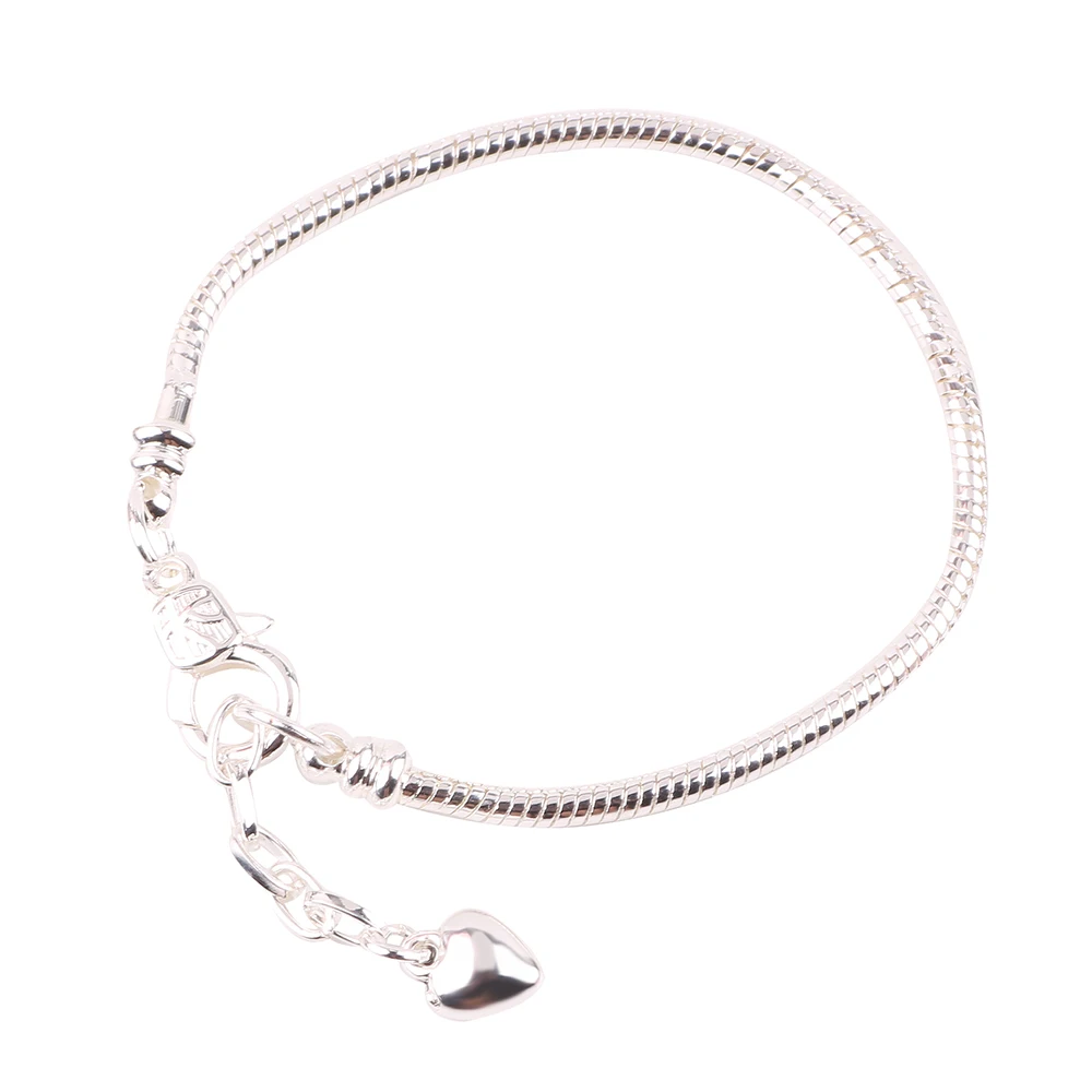 Модный однотонный серебряный браслет, Змеиный винт для цепочки, женский браслет, изысканный браслет G