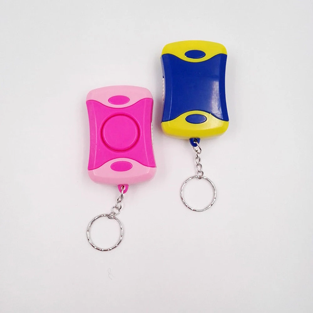 Personal Safety Alarm Emergency Self Defense security wolf auto alarme seguridad anti rape Anti-Attack With Light Keychain new