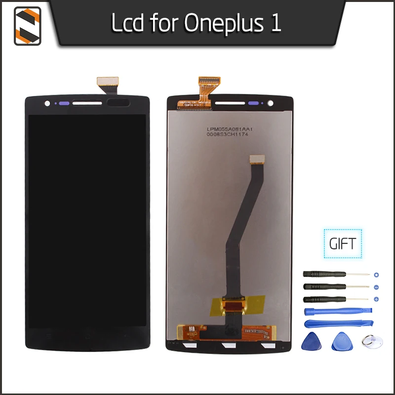LCD Display for Oneplus One Plus 1 Screen Touch Digitizer Assembly Replacement Pantalla Black+Free Repair Tools | Мобильные телефоны