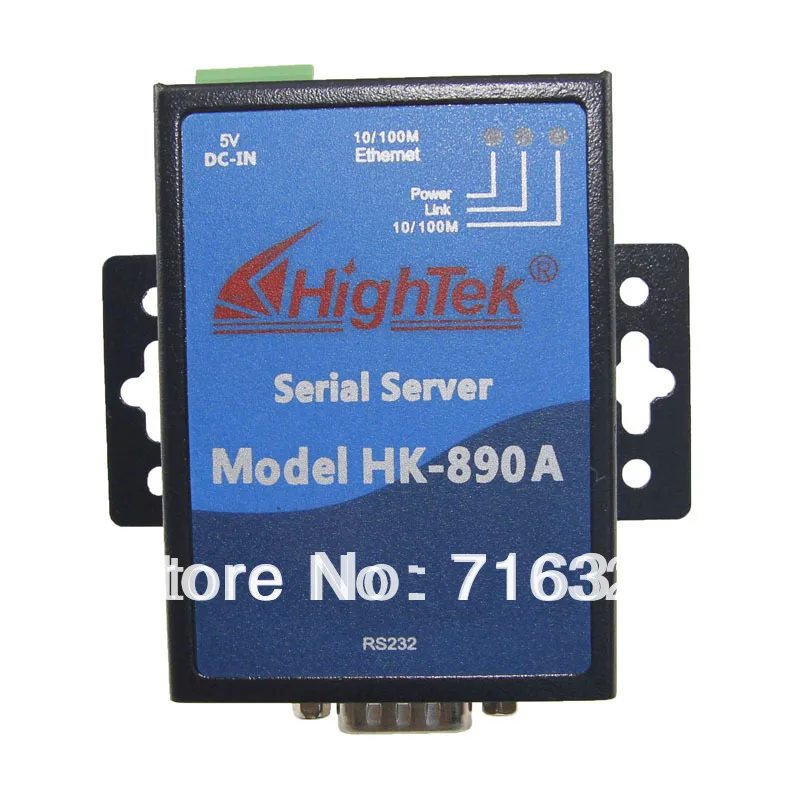 

1 Port RS232 serial to Ethernet tcp ip Device Server