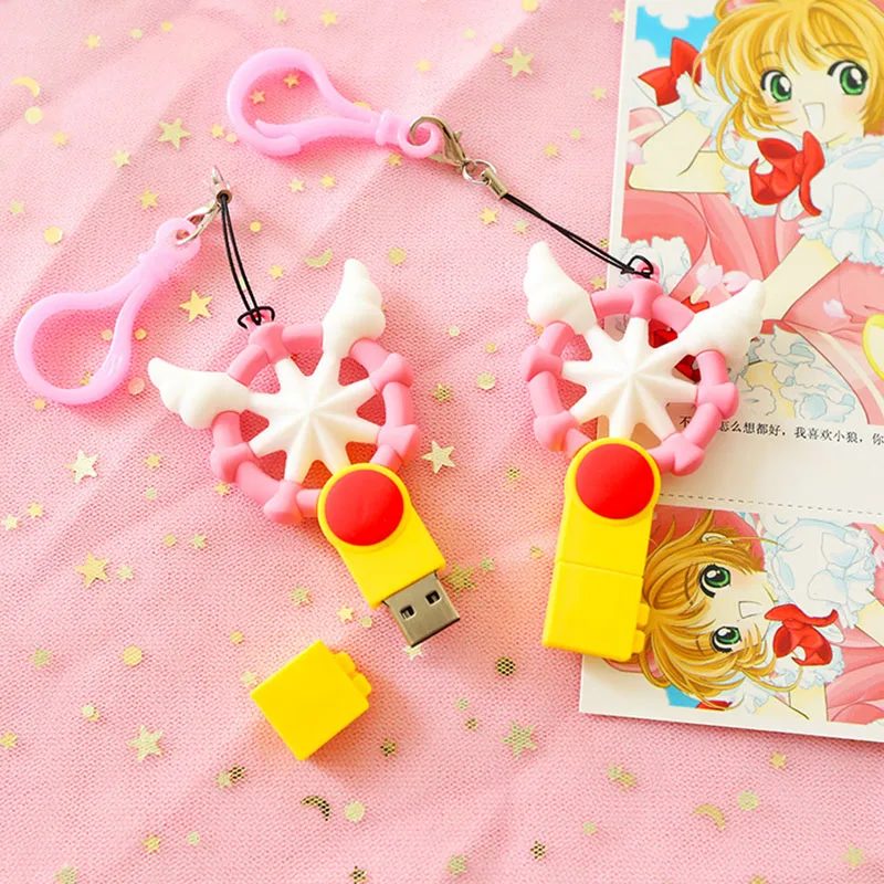Аниме cardcaptor sakura U disk USB Memory Stick accot аксессуары|Реквизит для костюмов| |
