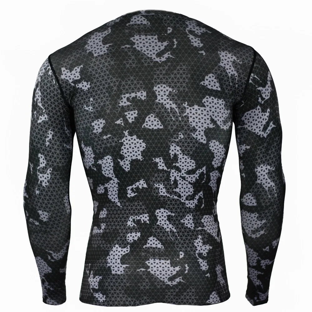 Black men running Tights t shirts long sleeves (1)