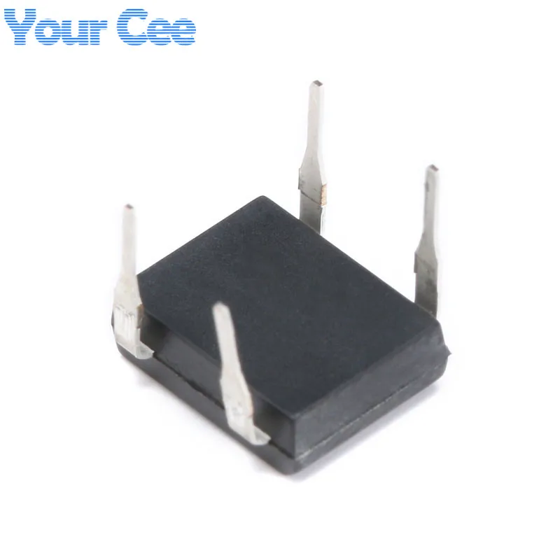 Original DB107 1A 1000V Silicon Bridge Rectifier with Pin (3)