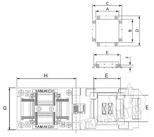 Программируемый адаптер M16 + ADPII # ATmega16 ATmega32 ATmega162 mega16 mega162 TQFP44 AVR тестовый