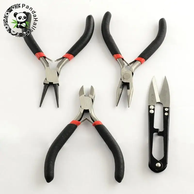 1 Set Jewelry Tools Pliers Sets Jewelry Making Kit 45 Steel Side