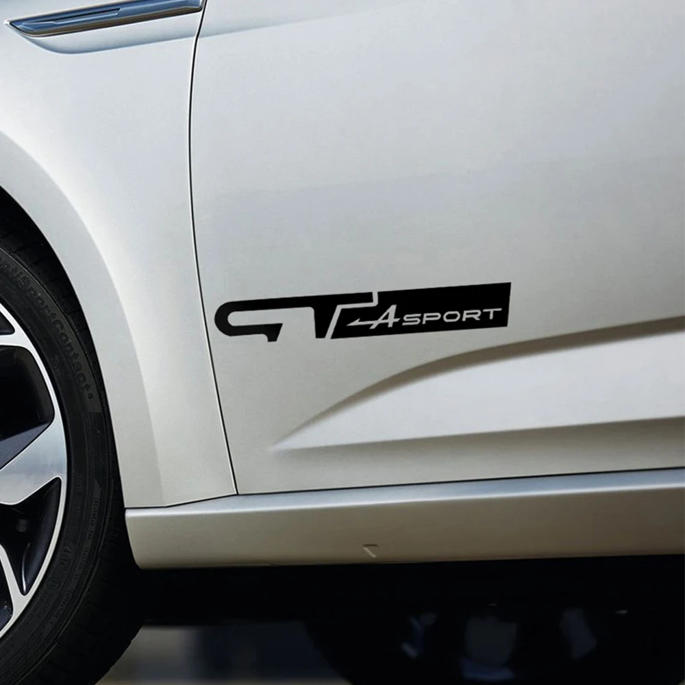 Наклейка на дверь и гоночную сторону автомобиля наклейка для Renault Sport Clio Megane Logan