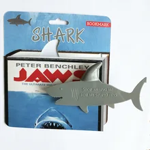 Новинка, закладка в виде акулы, маркер для книг