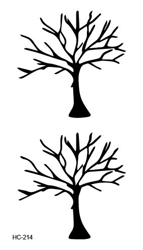 Classic Black Tatoo Cat Bird Fake Tattoo Tatuajes Hand Tatouage Body Waterproof Temporary Tattoo Sticker Small Taty