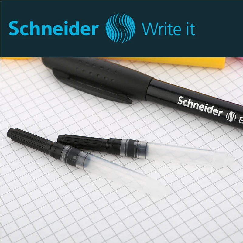 2шт Германия Schneider универсальная авторучка чернильный конвертер аксессуар для письма устройство для чернил