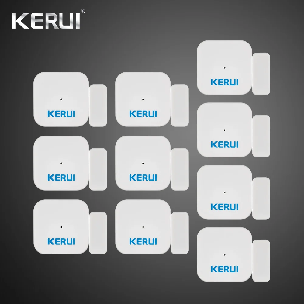 

20pc KERUI D028 Wireless Window Door Magnet Sensor Detector Sensor Portable Anti-Tamper Burglar Alarm For KERUI Alarm System