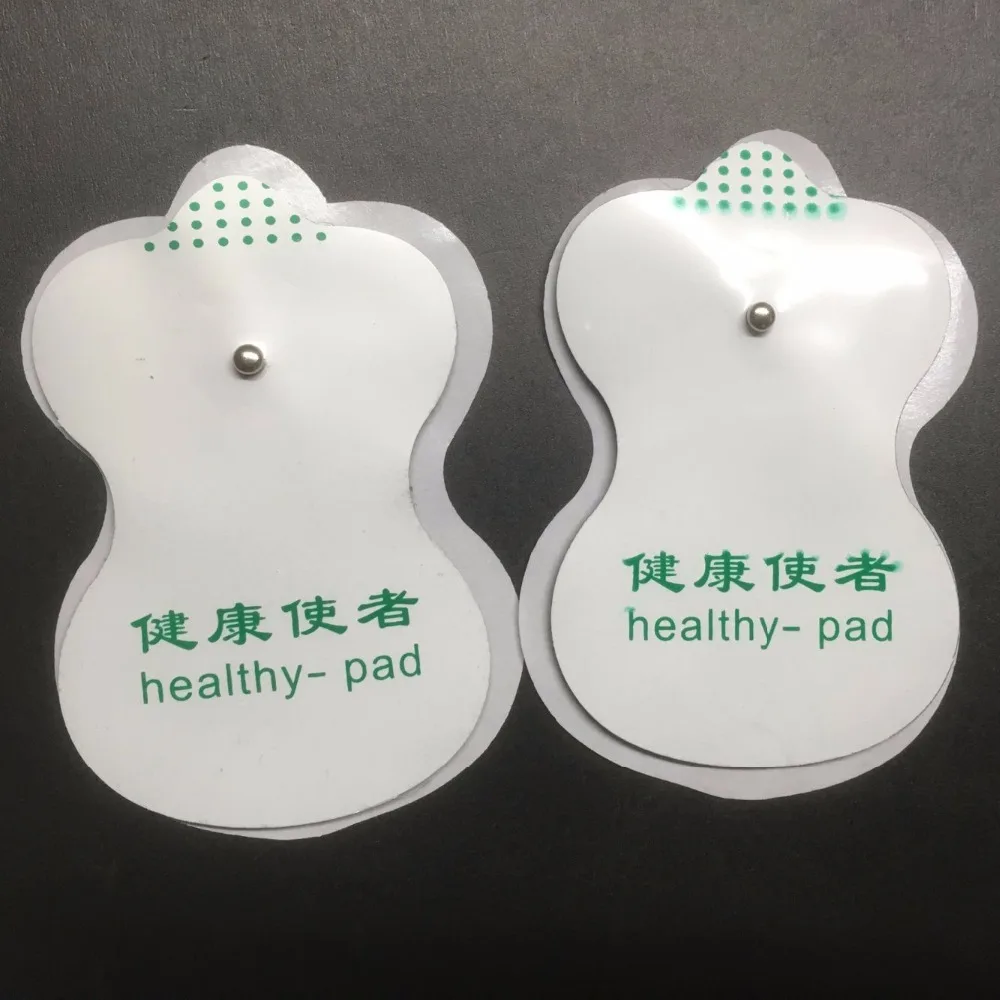 

50pcs or 100pcs good quality white Electrode Pads for Tens Acupuncture,Slimming massager , Digital Therapy Machine Massager