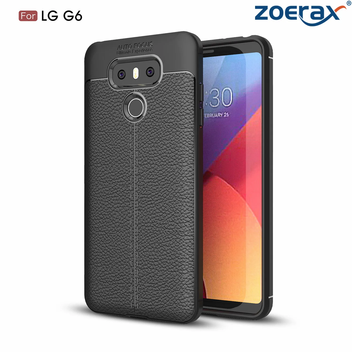 Zoerax чехол для LG G6 lite случае Роскошные Dermatoglyph Мягкие TPU силиконовая