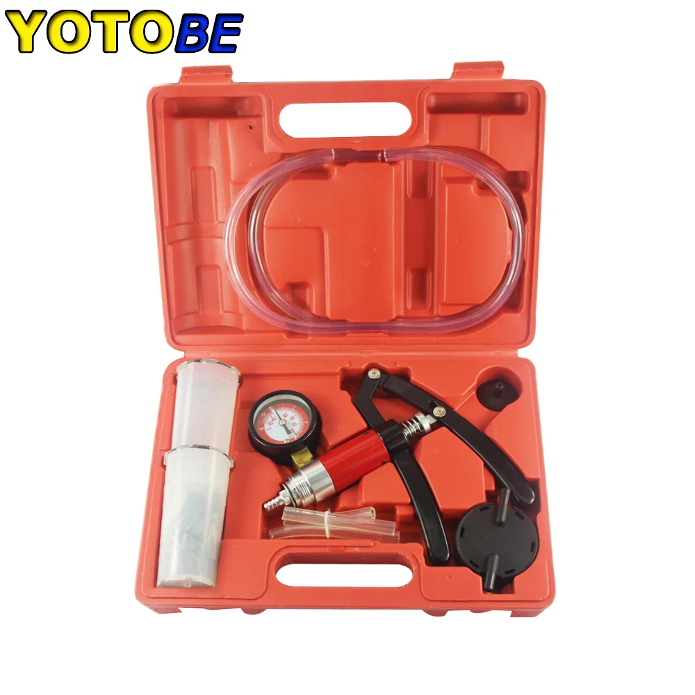 Hand Held Vacuum Pump& Brake Bleeder Kit Tester Set Car Tools | Автомобили и мотоциклы