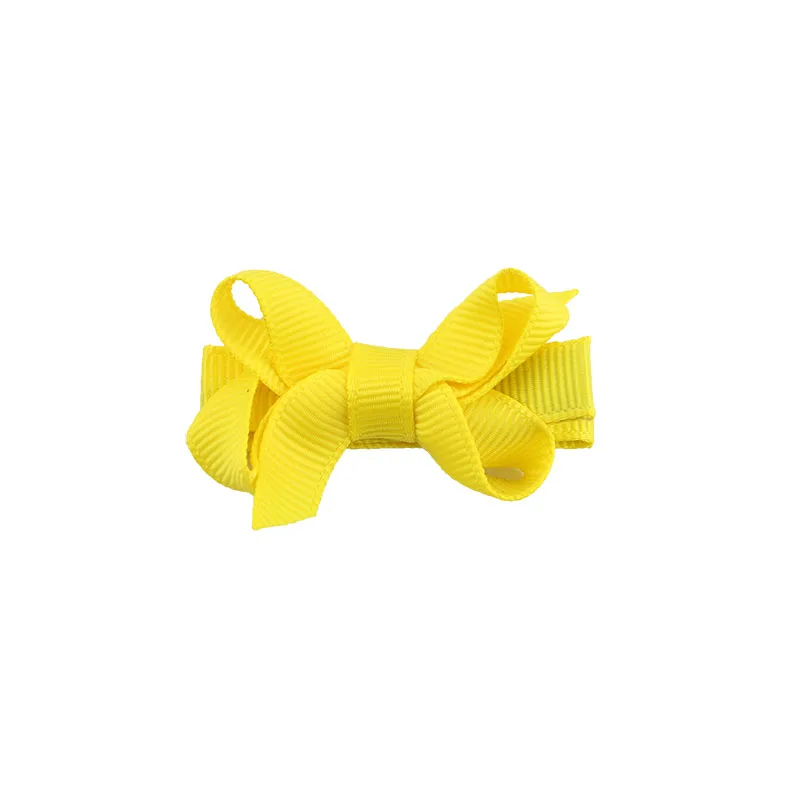 High quality Lovely Hair Clip Girls Hair Bows Hairpins Grosgrain Ribbon hair clips kids hair accessories  (18)