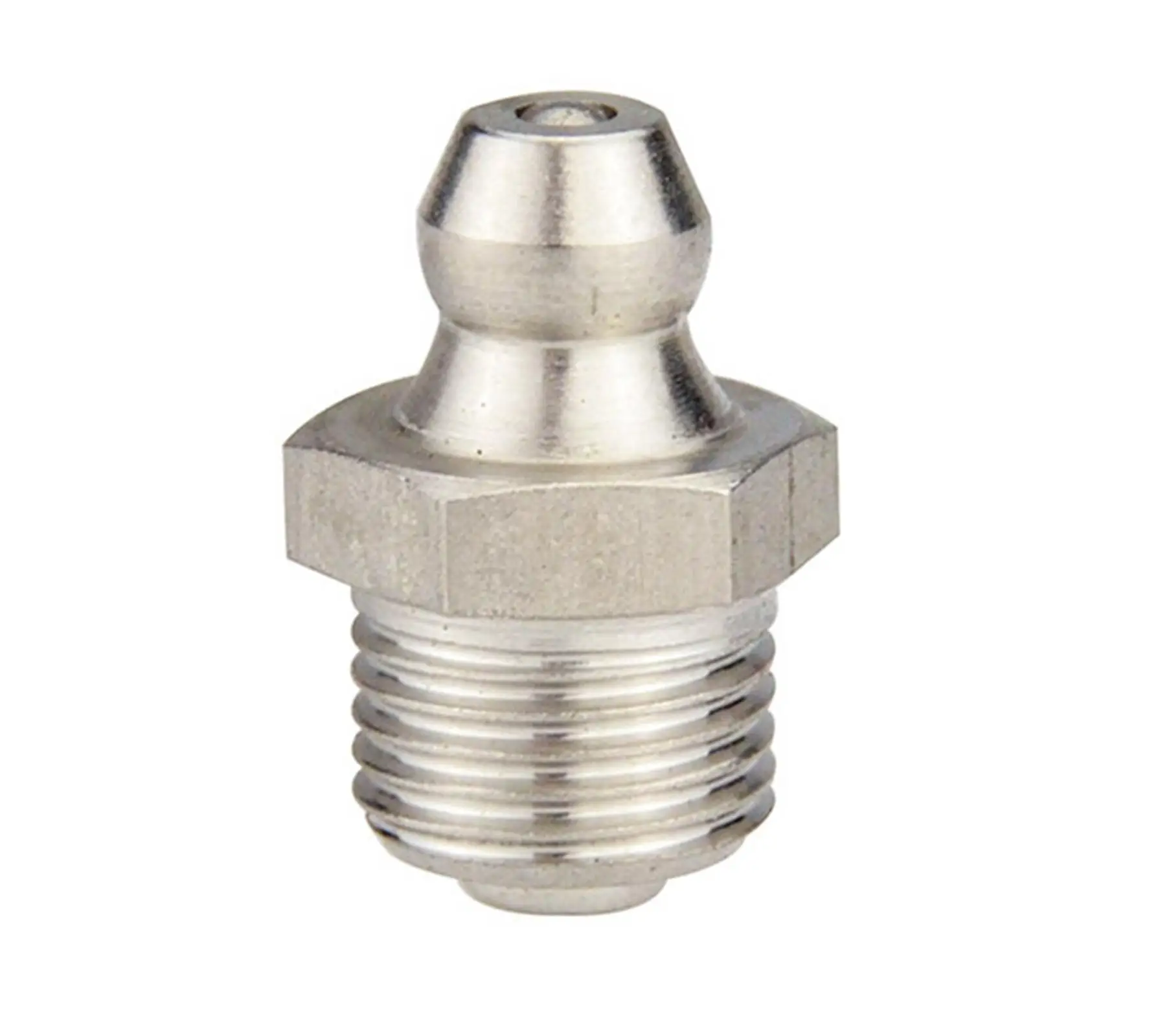 Grasa de acero inoxidable para pistola de engrase, accesorio para pistola de engrase, macho, M6 x 0,75mm