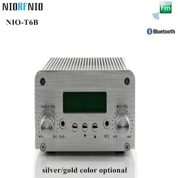 

Free Shipping Professional FM Radio NIO-T6B 6W Transmitter for Personal Radio Station with PC Control