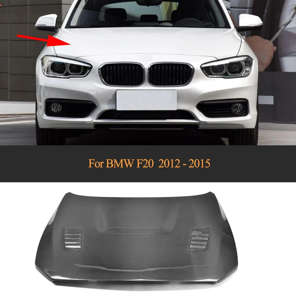 Двухсторонняя крышка двигателя для BMW F20 2012 2013 2014 2015|carbon fiber hood|bmw carbon hoodcarbon hood |
