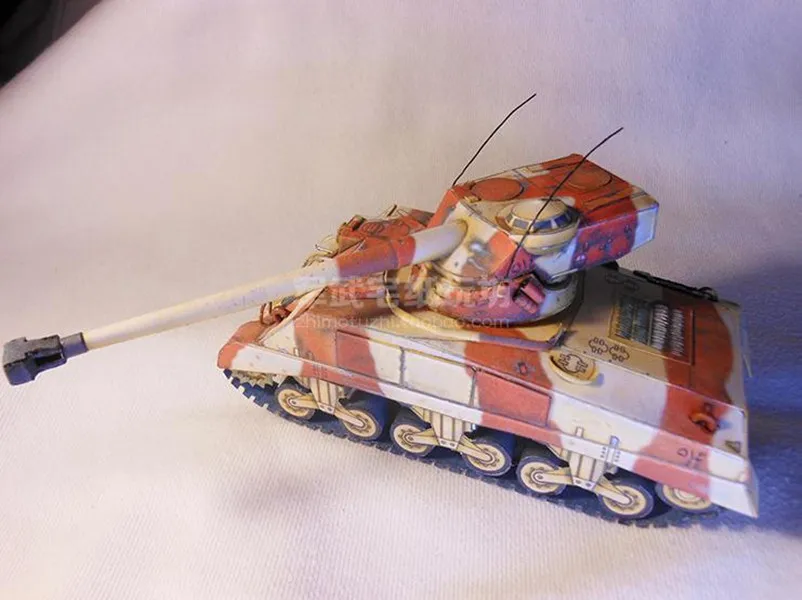 Израиль M4 FL/10 средний бак масштаб 1:50 набор бумажных моделей|Картонные