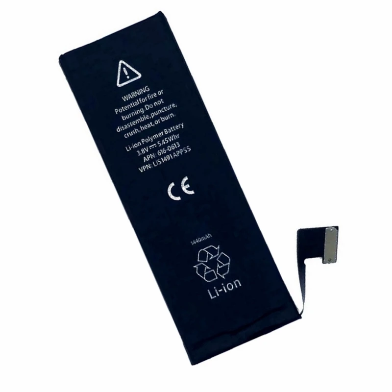 

New Real Capacity 1440 MAh For Iphone 5 Battery 0 Cycle Rechargeable batteries For Apple IPhone 5 5g Battery For IPhone