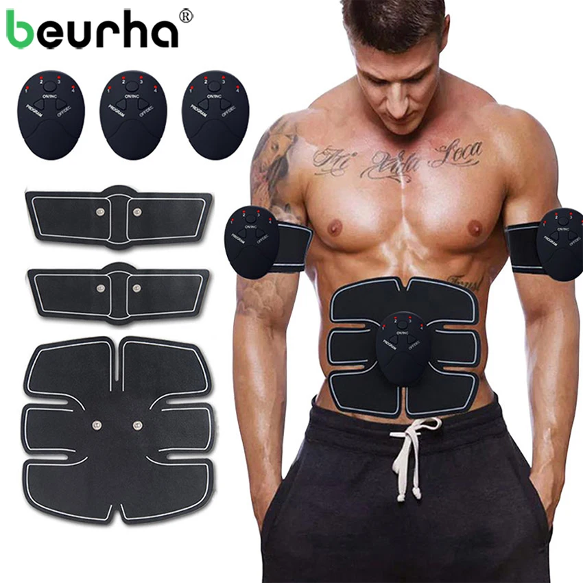 Powerful Wireless Electronic Muscle Stimulator Abdominal Muscle EMS