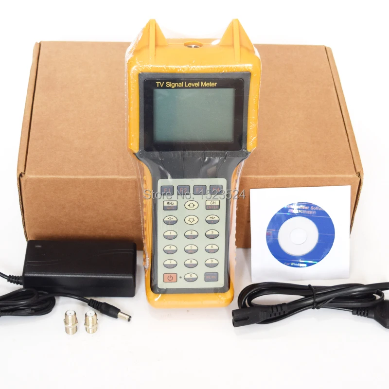RY S200D Новый измеритель уровня ТВ CA TV Cable Testing 5 870MHZ MER BER|cable tv f connectors|tv coaxial cabletv cable