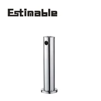 Домашняя Пивоваренная Нержавеющая сталь Пивная башня серебряный дренаж пивная башня TS-8113 без пивного крана с одним отверстием бар аксессуары - изображение