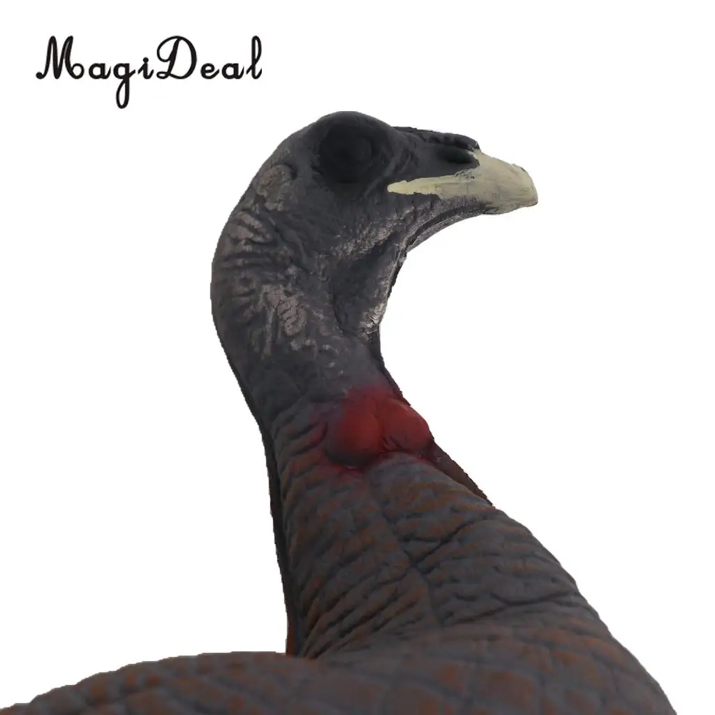 MagiDeal 3D Lifelike 1Pc Turkey Hunting Shooting Decoy for Outdoor Lawn Ornaments Garden Yard Decoration Good Greenhand Gear