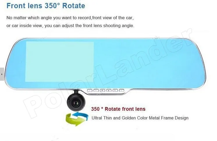 Высокое качество 5 дюймов для Android зеркало заднего вида Автомобильный