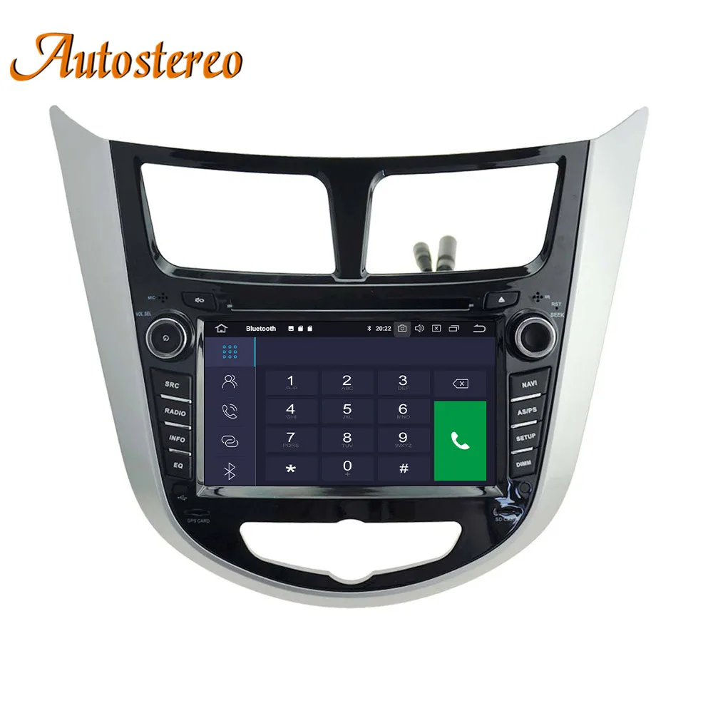 Flash Deal DSP Android 9.0 Car GPS Navigation Car DVD Player For Hyundai Accent Verna 2011-20127auto stereo head unit multimedia player nav 5