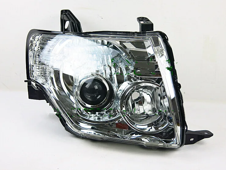 CAPQX для Mitsubishi PAJERO V87 V93 V97 2007 2008 2009 Высокое качество налобный фонарь передний головной светильник 8301B531/8301B329