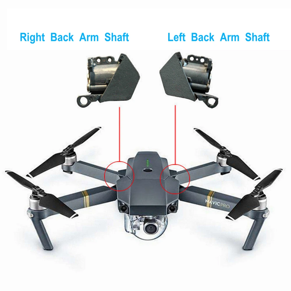 Сменная крышка шестерни вала DJI Mavic Pro вал левой и правой руки для оси вращающаяся