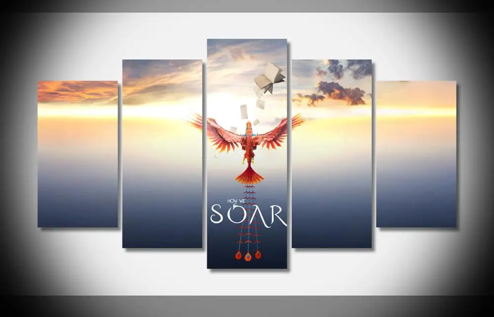 

9123 how we soar 2016 game 4k Poster Framed Gallery wrap art print home wall decor wall picture