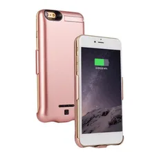 10000 мАч Зарядное устройство Чехлы для iphone 6 7 8 ультра тонкий мобильный защитный чехол на заднюю панель телефона для apple 6 7 8 аккумулятор внешний аккумулятор