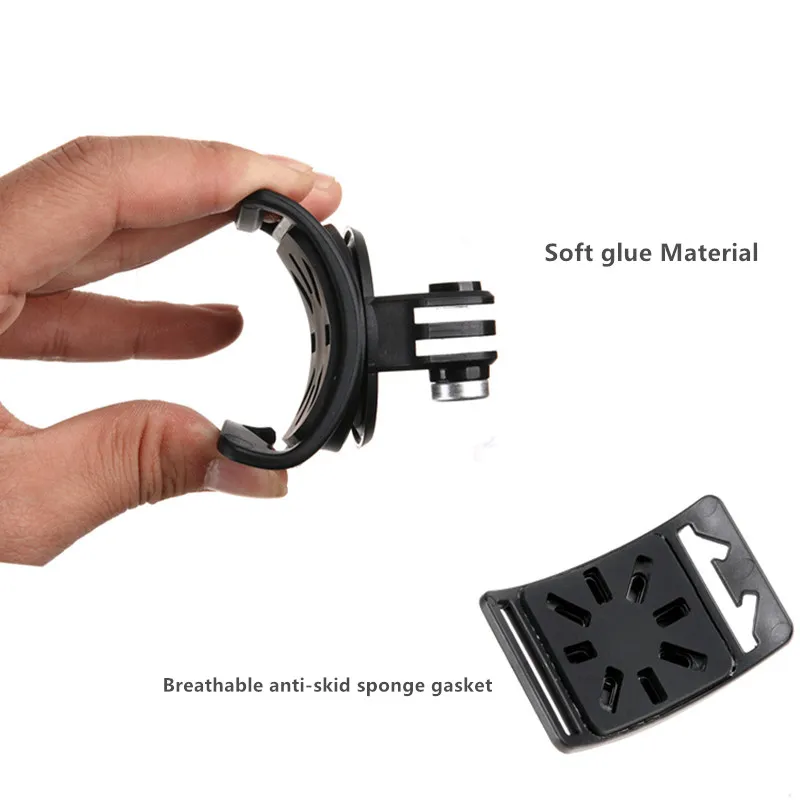 3 in1 Wrist Band Multifunction 360 Degree Rotate Wrist Bandage Arm Mount Hand Strap For Gopro Hero 7 6 5 Camera Accessories  (5)