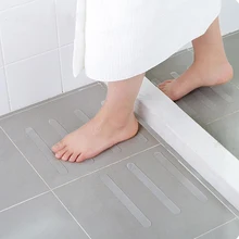 Anti-Slip Strips Shower Stickers Bath Safety Strips Transparent Non Slip Strips Stickers For Bathtubs Showers Stairs Floors bolland strips